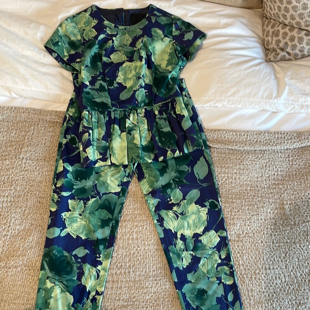 I crew collection top and pants